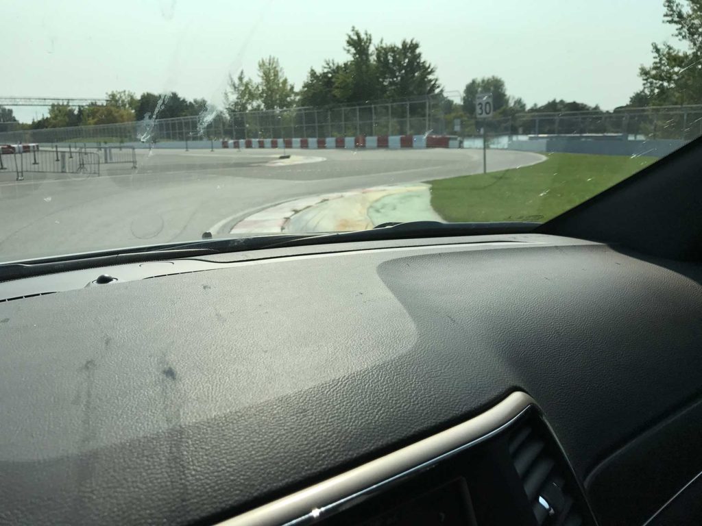 Driving on the F1 Circuit