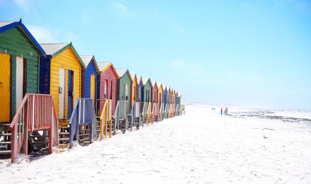 Muizenberg beach - Cape Town travel guide