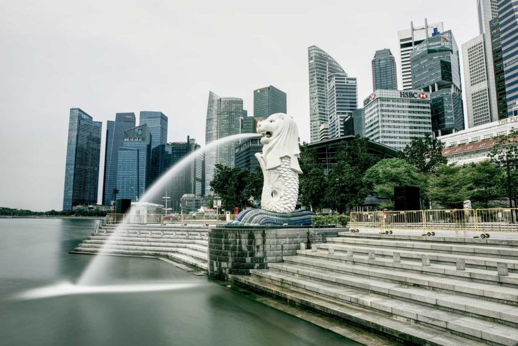 The iconic Merlion Singapore