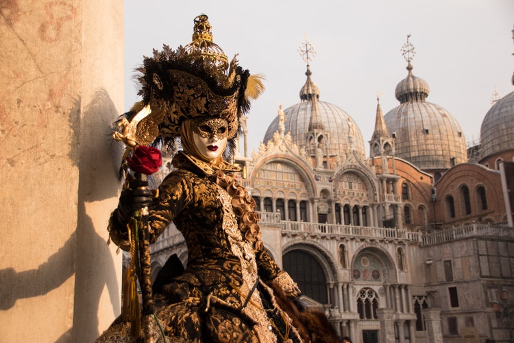 World famous Venice Carnival