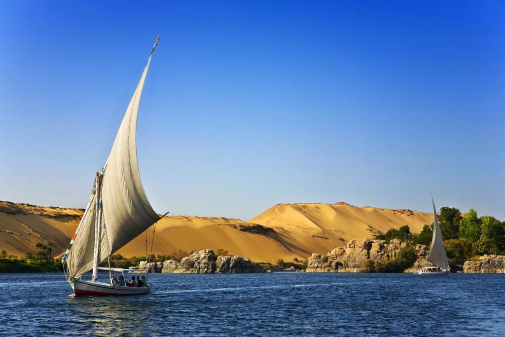 A Feluca on the Nile