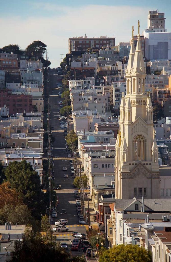 The streets of San Francisco