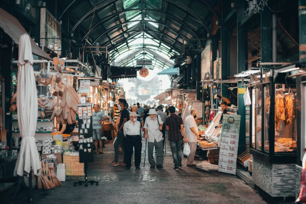 Markets in Thessaloniki