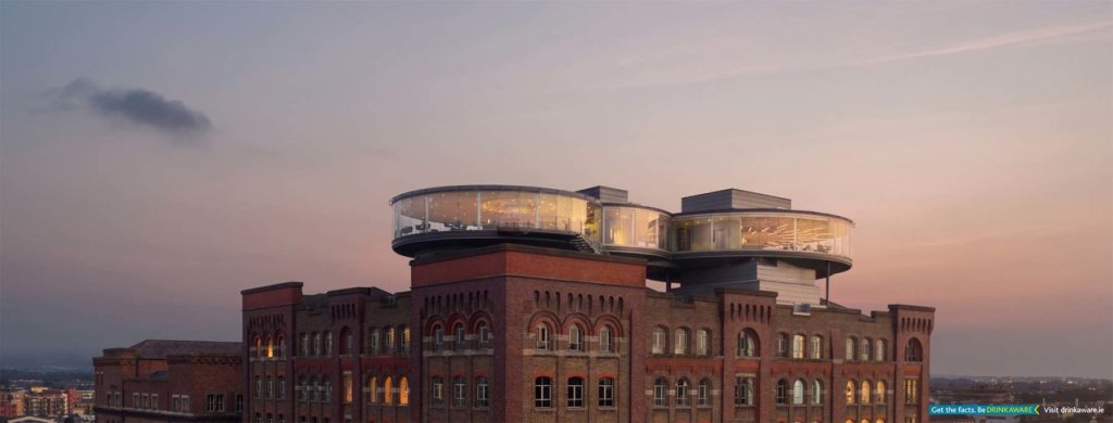 The Gravity bar at the Guinness Storehouse